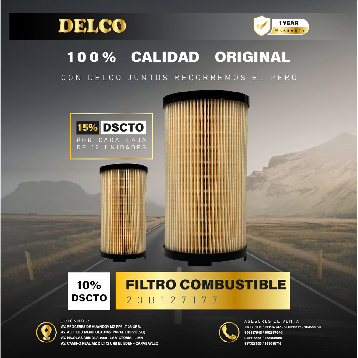 delco_srl's tweet photo. 🚨Atención Nuevo Stock de Productos!🚨
🔔Solo por este mes de JULIO llévate un 15% DSCTO por cada caja de 12  UNI🔔 https://t.co/IS9r4mVwkx