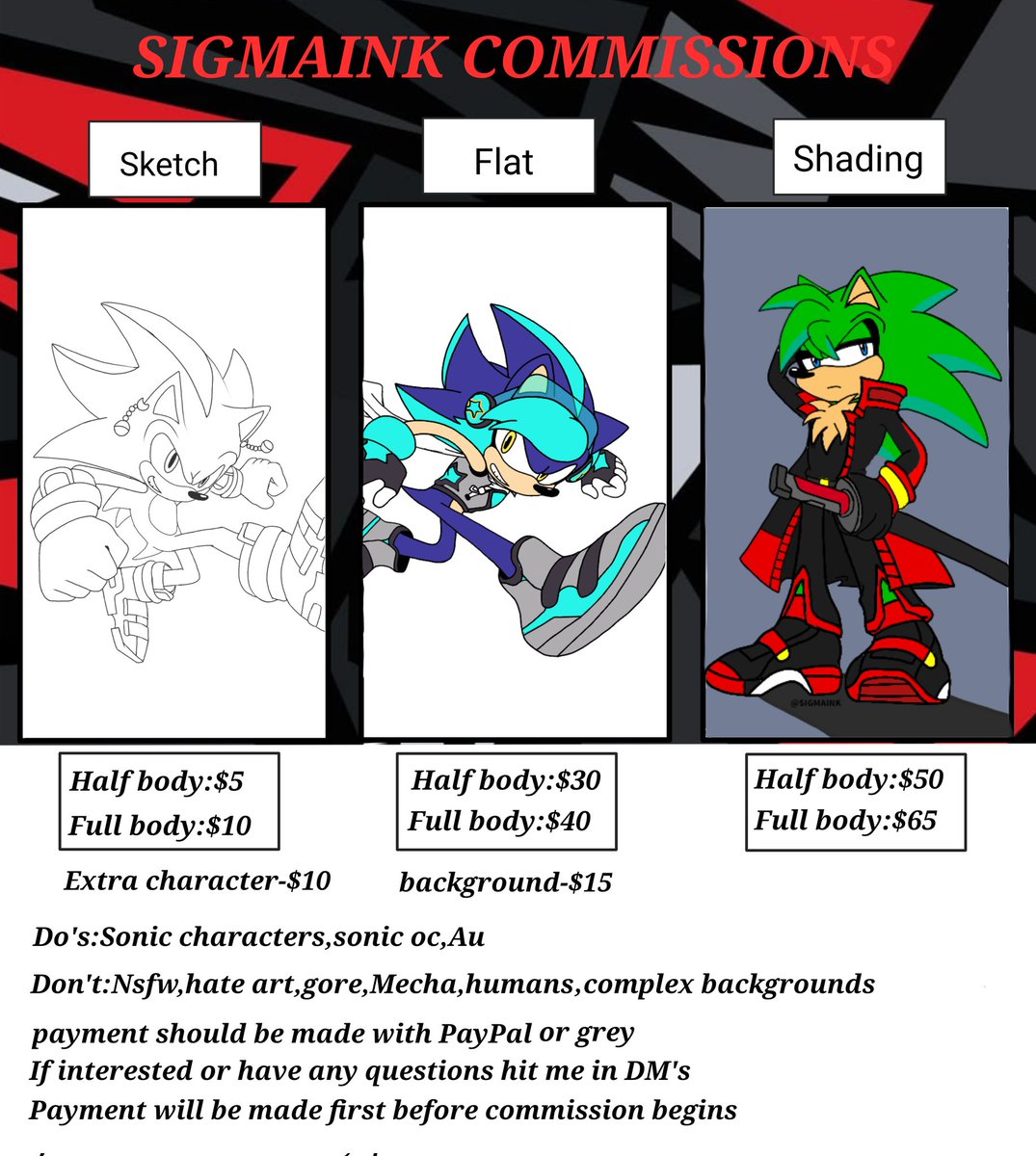 SIGMAINK(commissions are open) tweet media