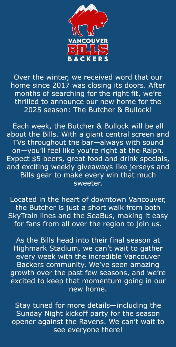 News on our new home for 2025!!