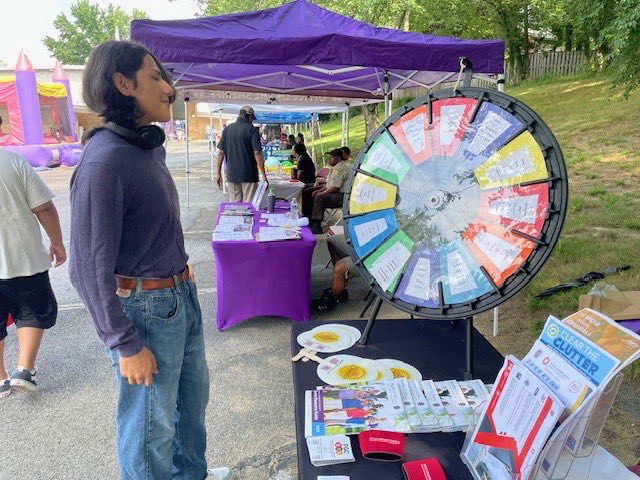 PGCCommunity's tweet image. The Office of Community Relations attended the Greater People’s Union Baptist Church Community Day. We are sharing County agency information and connecting residents to resources and government services.