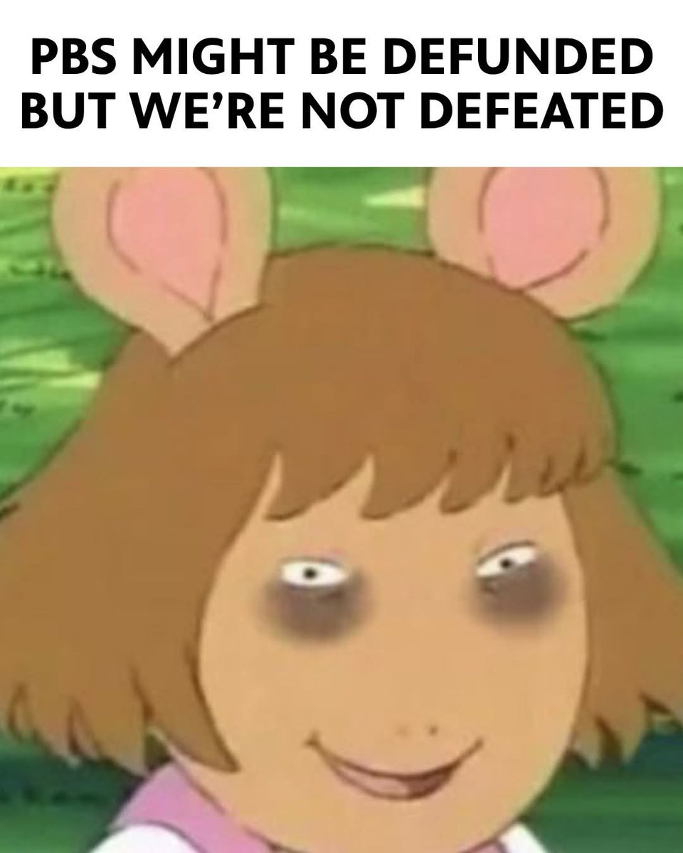 BooksandRosesCo's tweet image. &quot; When in doubt, meme it out – and also donate to your local station. 😏 
If you haven&apos;t donated yet, visit pbs.org/donate for more information. #SupportPBS