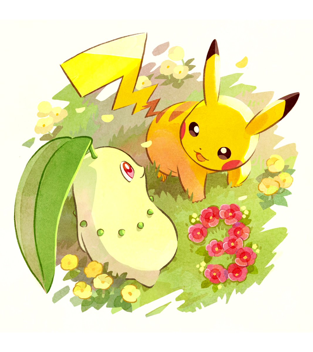 3 days until #PokemonPresents!

Drop a 💚 in the comments if you're a certified Chikorita stan