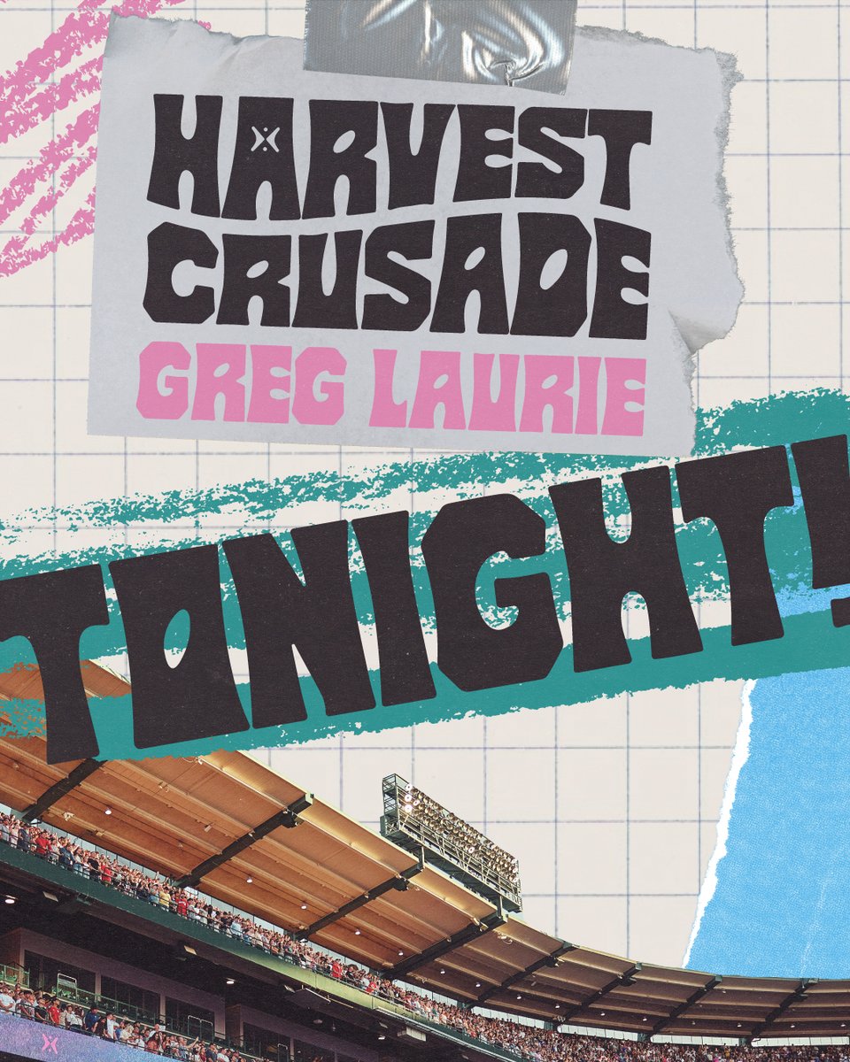 Today is the day! We will be live at 7 PM from Angel Stadium. Tune in online at hubs.la/Q03xYV4b0 to watch the event live. If you are joining us in person, make sure to arrive early. We are so excited. To God be the glory!