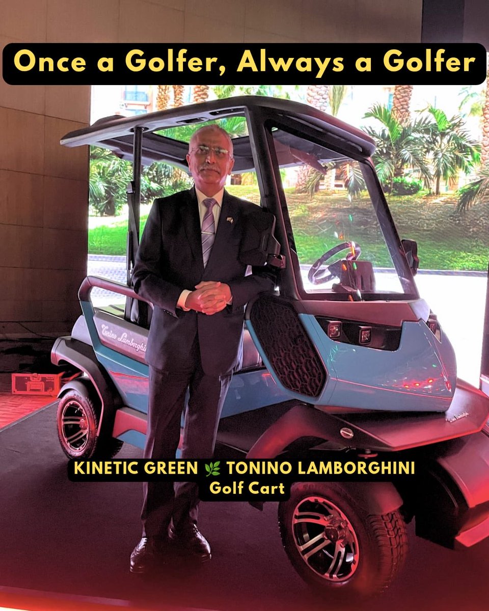 ManojNaravane's tweet image. For golfers worldwide. @KineticgreenEV @SulajjaFirodia