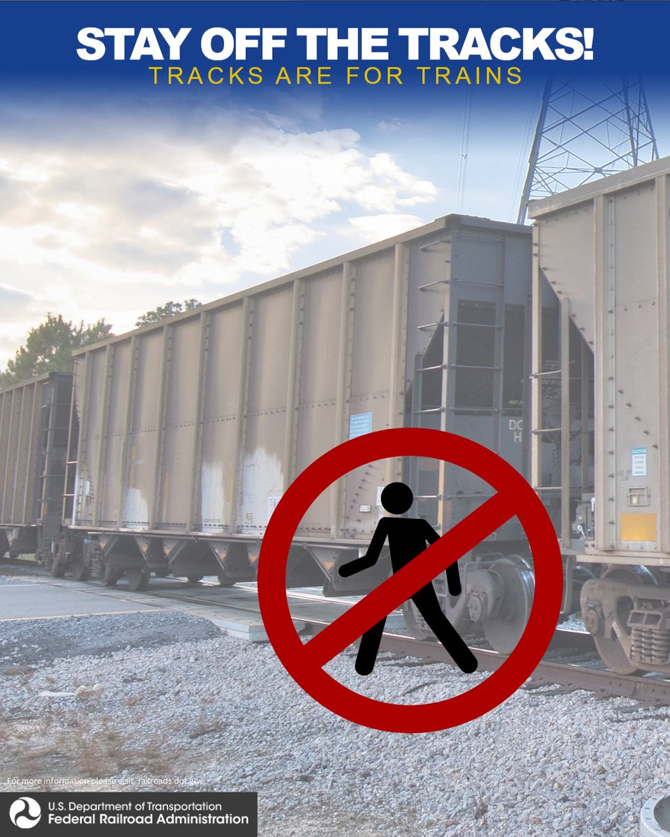 Safety Saturday: Climbing on, over, or under rail freight cars can lead to severe injuries—or even death.