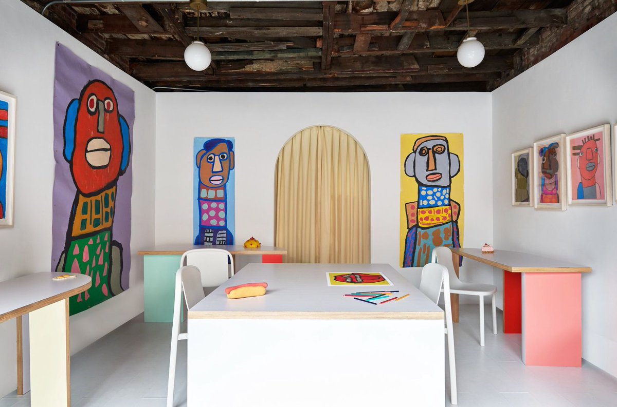 Archello's tweet image. Lea Architecture’s design for Summertime Gallery centers on adaptability and inclusion. 
buff.ly/0S7AffK 

#ModularDesign #PlywoodInteriors #InclusiveArchitecture