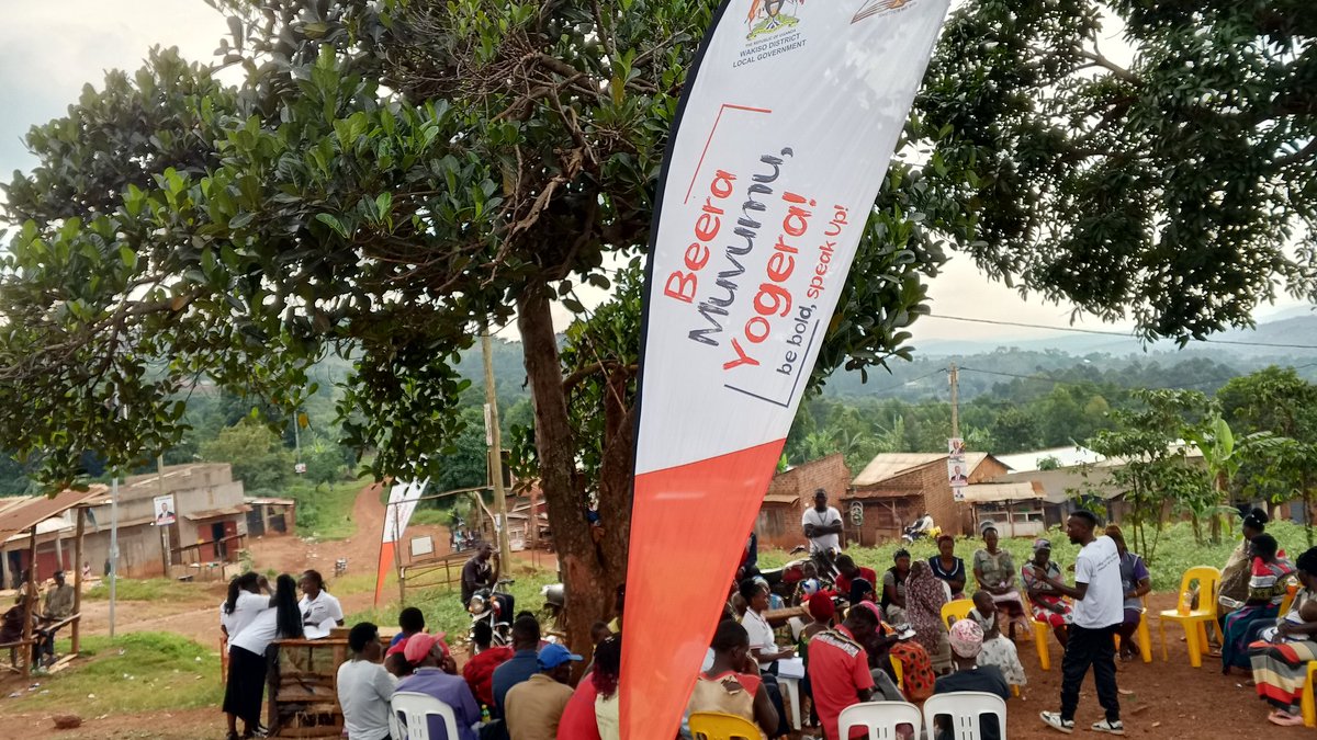 We have to end what we started,with the #BEBOLDSPEAKUP slogan we shall reduce on the highest number of teenage pregnancy in Namayumba sub county because they are still girls not yet women and still have goal to persue in future #informationproviders