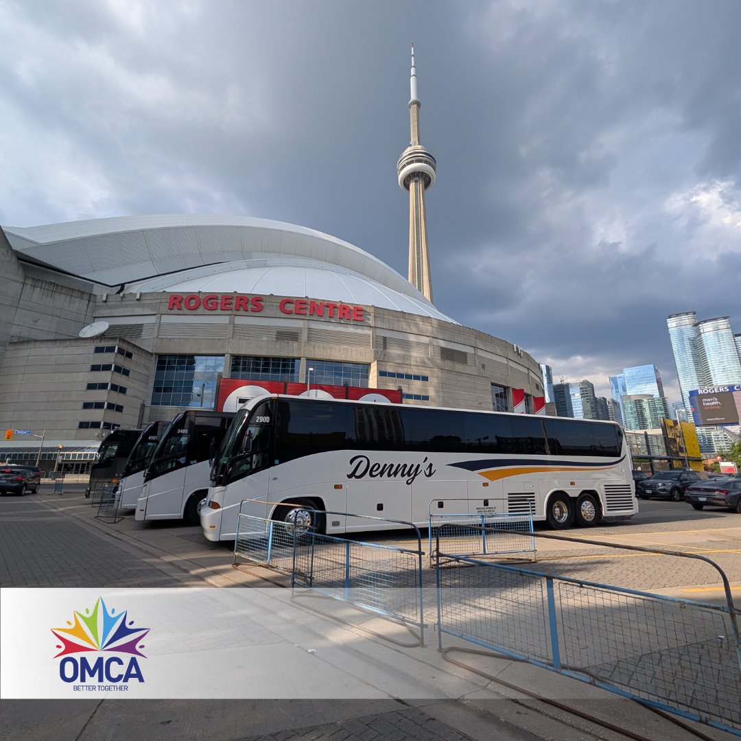 OMCA (@ontmotorcoach) on Twitter photo Check out our #MembersInAction! Submitted by <a href="/DennysBusLines/">Denny's Bus Lines</a> , see their bus parked outside of the <a href="/RogersCentre/">Rogers Centre</a> in <a href="/SeeTorontoNow/">Destination Toronto</a> ! #BetterTogether Check out our #MembersInAction! Submitted by <a href="/DennysBusLines/">Denny's Bus Lines</a> , see their bus parked outside of the <a href="/RogersCentre/">Rogers Centre</a> in <a href="/SeeTorontoNow/">Destination Toronto</a> ! #BetterTogether