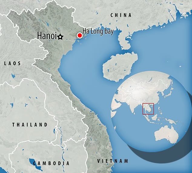 anuibi's tweet image. Devastating news out of Vietnam 💔
At least 27 people (8 of them children) have died after a tourist boat capsized in stormy weather in Vietnam's Halong Bay.
A major search operation is underway at the popular tourist destination after a cruise boat carrying 53 people, 48…