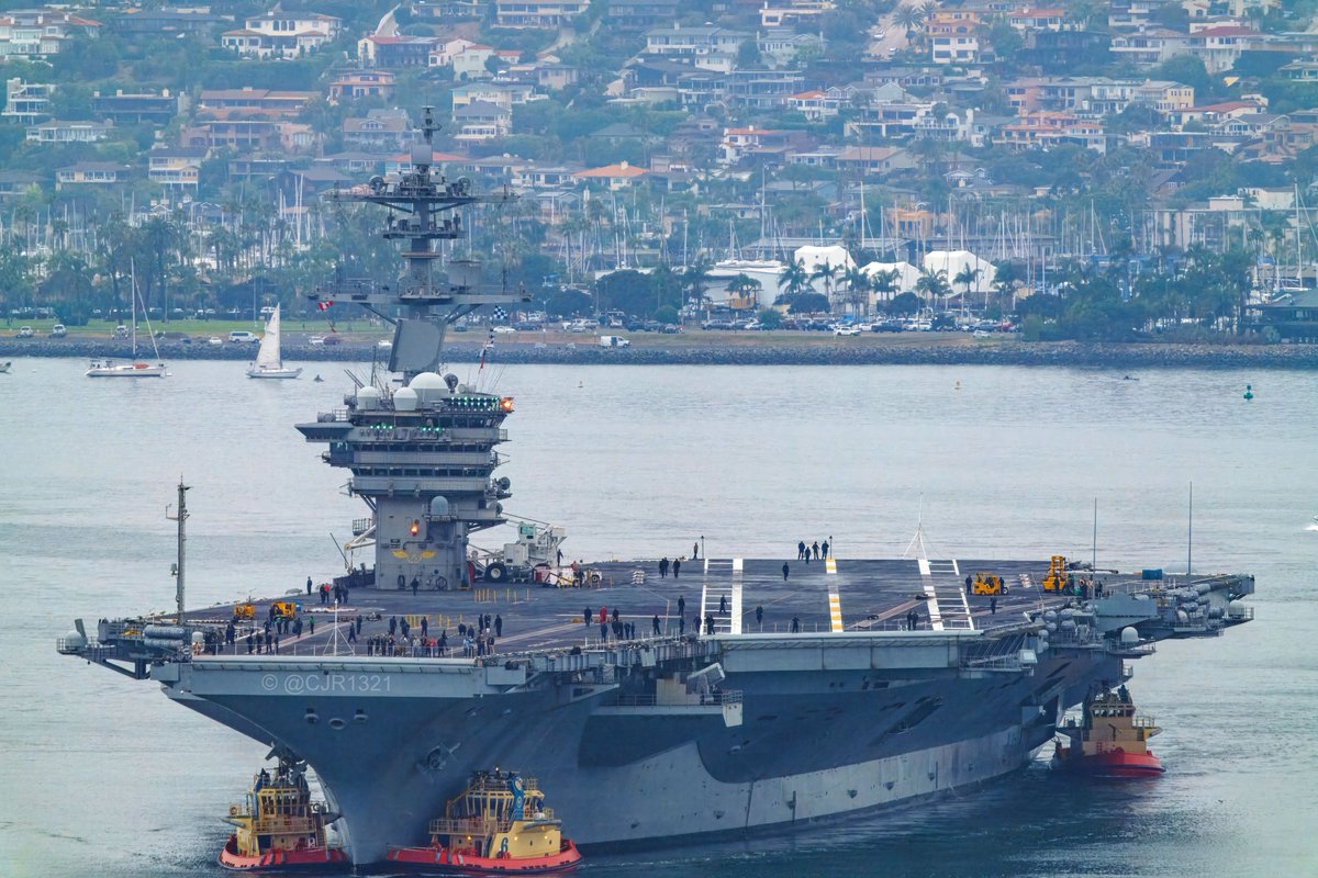 USS Theodore Roosevelt (CVN 71) Nimitz-class aircraft carrier coming into San Diego - July 19, 2025 

SRC: TW-<a href="/cjr1321/">cjr</a>