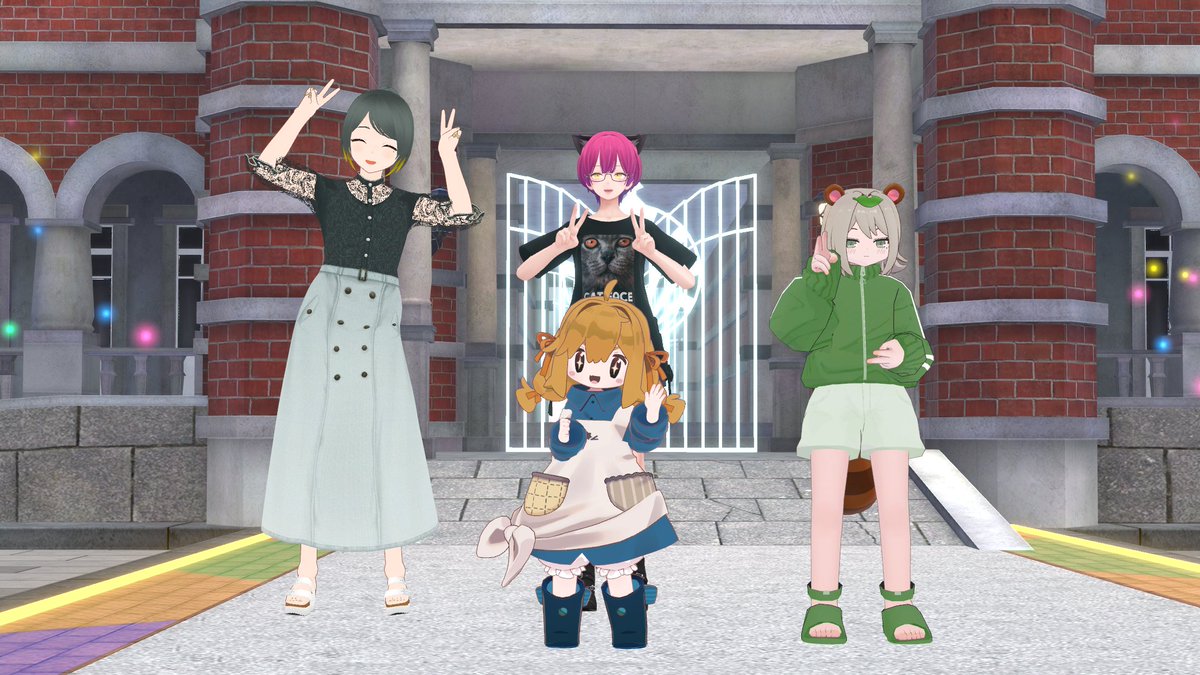 mocahan_pp's tweet image. 里の民Vketツアー楽しかったです！
久しぶりにVRC入ったら酔った…！