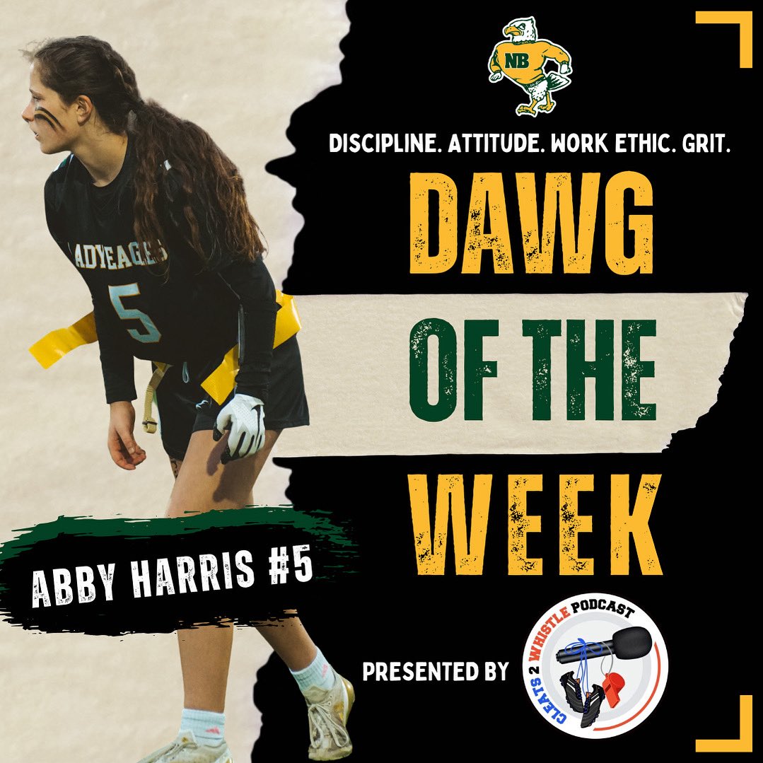 🔥 DAWG OF THE WEEK: #5 ABBY HARRIS 🔥

This week, Abby didn’t miss a single rep, led by example, used her voice to lift everyone around her, led a post-workout stretch, &amp; helped new girls feel welcome. 💪

Find more info on Abby’s DAWG of The Week measures on our IG or FB 🦅