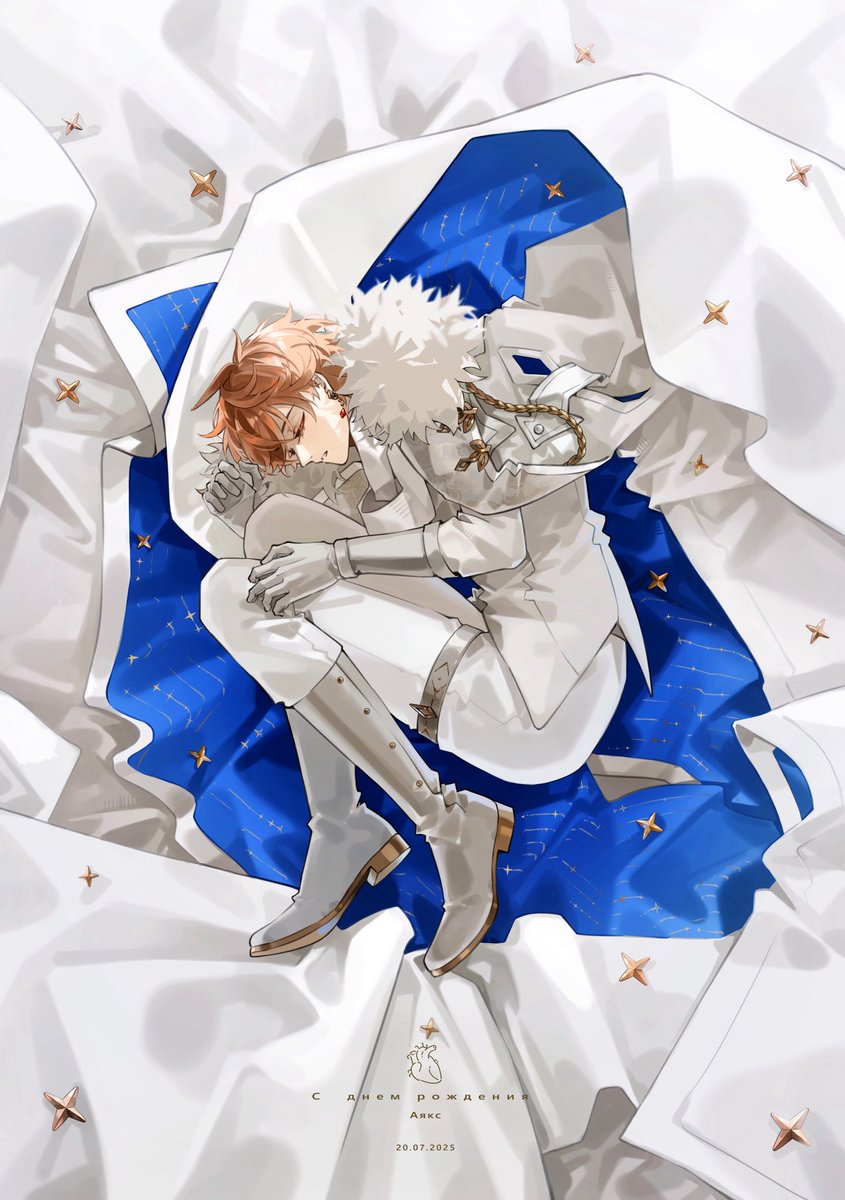 erdff720's tweet image. #タルタリヤ #Childe
#タルタリヤ生誕祭2025
#原神

白银之心