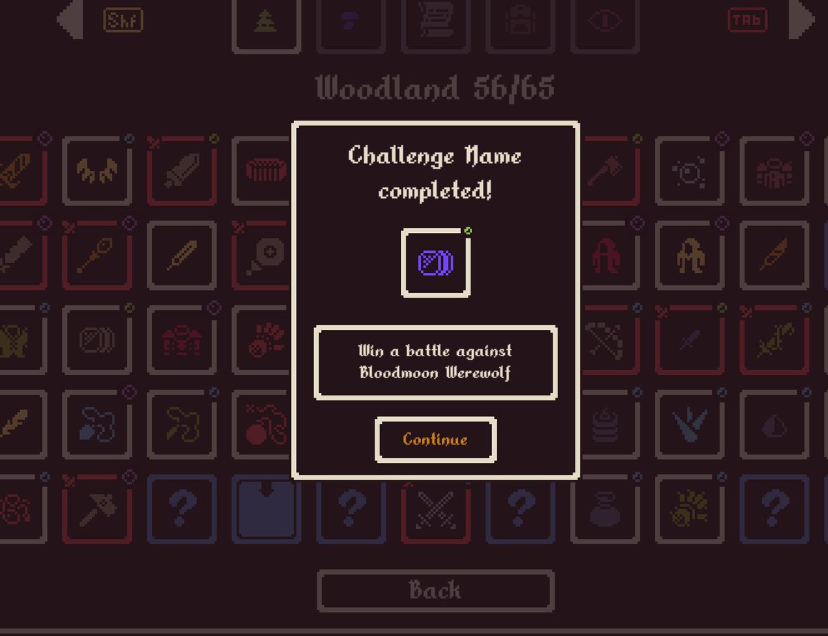 Esty (The Game Doctor) (@esty8nine) on Twitter photo Hey <a href="/HoodedHorseInc/">Hooded Horse</a>
One of the newer updates seems to have broke the game over screen, i dont have the quick restart run
it forces me to see some random challenge unlock
and is unclickable, so have to restart game after every run. Hey <a href="/HoodedHorseInc/">Hooded Horse</a>
One of the newer updates seems to have broke the game over screen, i dont have the quick restart run
it forces me to see some random challenge unlock
and is unclickable, so have to restart game after every run.