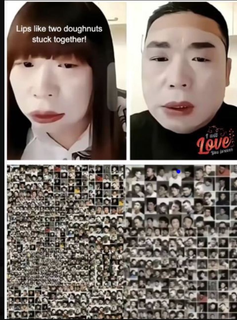 Si ella pudo atraer a tantos hombre YO también podré  😂😂 ! Cómprare mis pelucas y maquillaje, veo que eso es lo que atrae 😂 #sisterhong