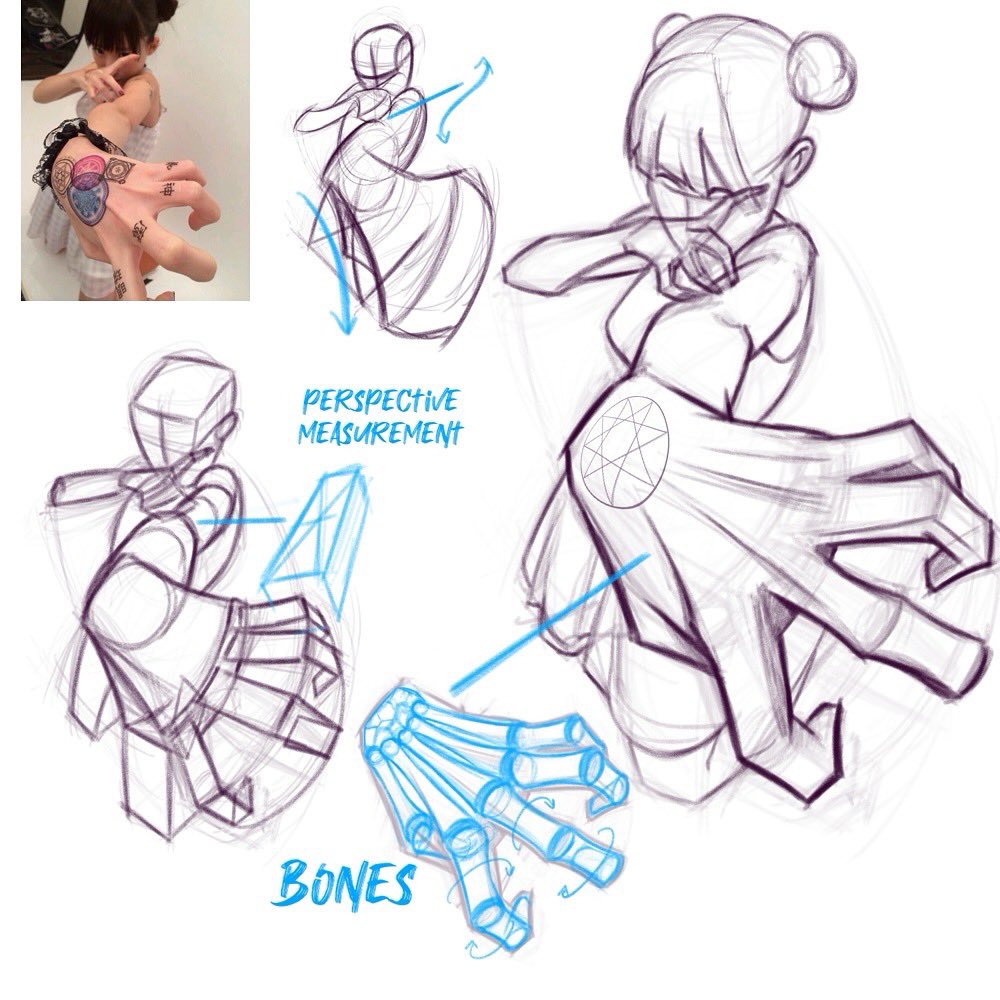 xppenca's tweet image. #XPPenTutorial
Still can't draw dynamic poses? Step by step teach you🖊️🎨
Credit: @back2drawing
#tutorial #art #artist #arttips #arttutorial #animation