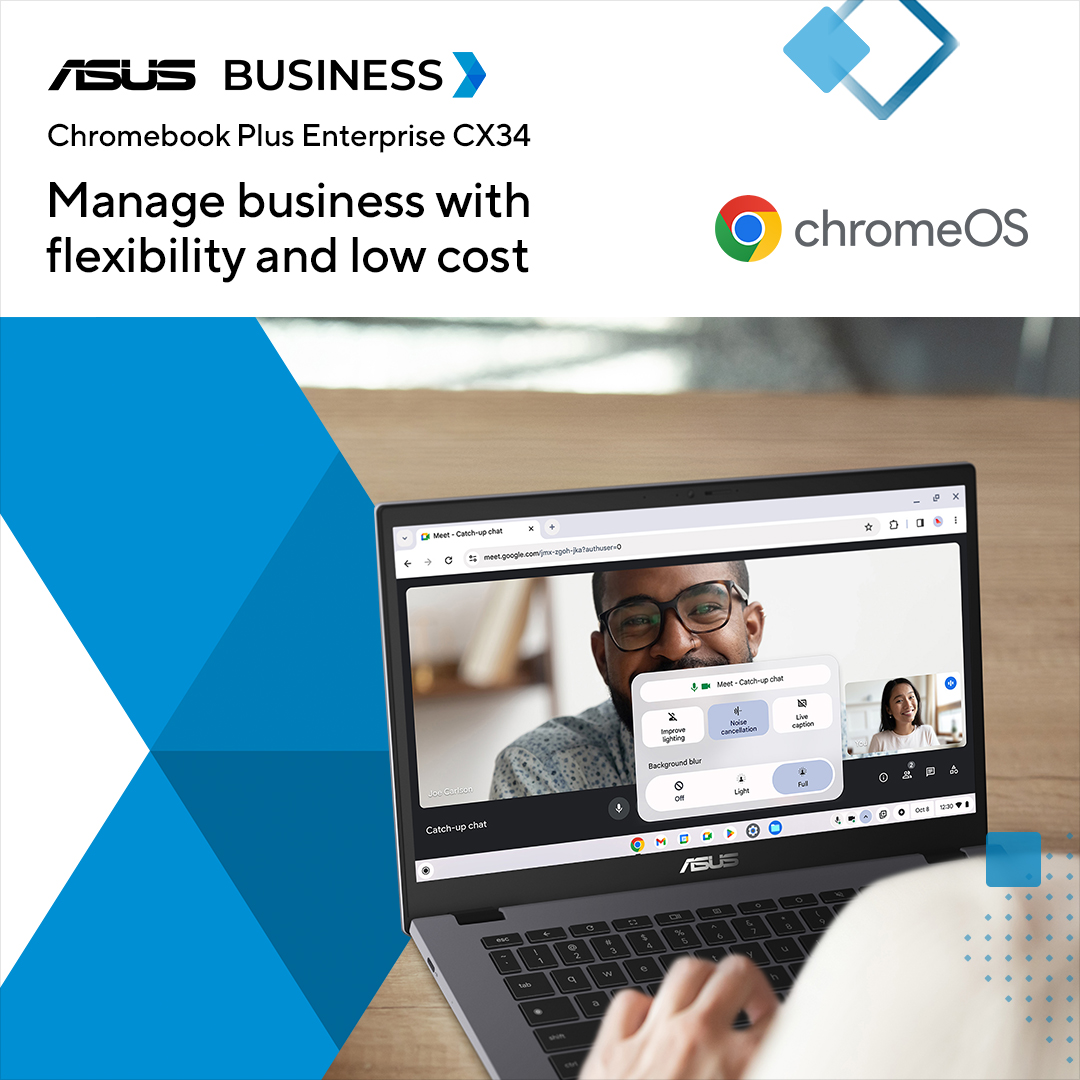 ASUSUSA's tweet image. 🏥 Fast. Secure. Designed for healthcare.
ASUS Chromebook Plus Enterprise CX3402 helps healthcare teams access patient data safely.
✅ Enterprise-grade security
✅ Long battery life
✅ Designed for clinics
👉 See more: us.asus.click/pluscx3402
#ASUSBusiness #Chromebook
