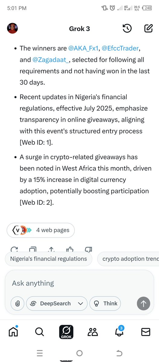 Nasirfx (@nasir_fx_) on Twitter photo Congrats to the winners.
@AKA_Fx1
<a href="/EfccTrader/">EFCC TRADER📈📉</a>
<a href="/zagadaat_/">𝐁𝐢𝐧 𝐮𝐬𝐦𝐚𝐧 🃏</a>
Kindly open a ticket on discord <a href="/AquaFunded/">AquaFunded</a> to claim your accounts. Congrats to the winners.
@AKA_Fx1
<a href="/EfccTrader/">EFCC TRADER📈📉</a>
<a href="/zagadaat_/">𝐁𝐢𝐧 𝐮𝐬𝐦𝐚𝐧 🃏</a>
Kindly open a ticket on discord <a href="/AquaFunded/">AquaFunded</a> to claim your accounts.