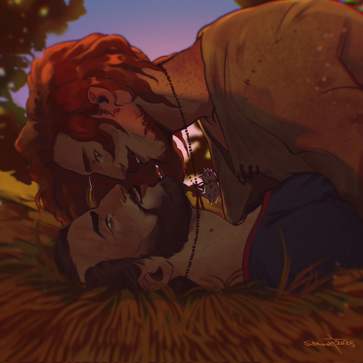 simoondraws's tweet image. Witchers don't have a home... But mine was always where you were ... 🐱🐺
#thewitcher3