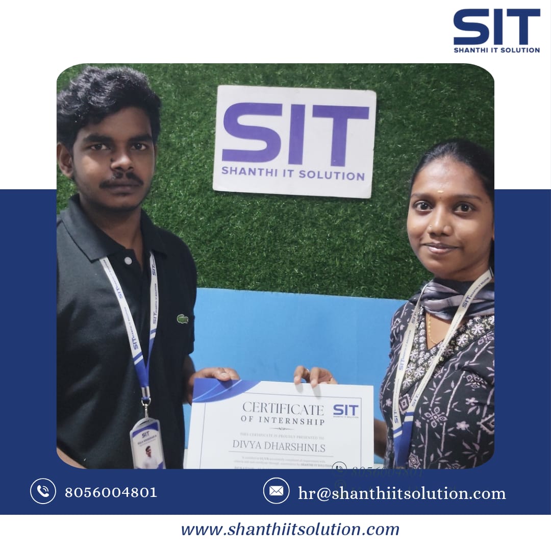 it_shanthi's tweet image. 🌟 Big congrats to our amazing intern for successfully completing their journey with us @it_shanthi! 🎉
.
Your hard work &amp;amp; dedication made a real impact. 🚀Here’s to new beginnings &amp;amp; big dreams! 💼✨
.
#InternshipCompleted #SIT #ShanthiITSolution #SuccessStory