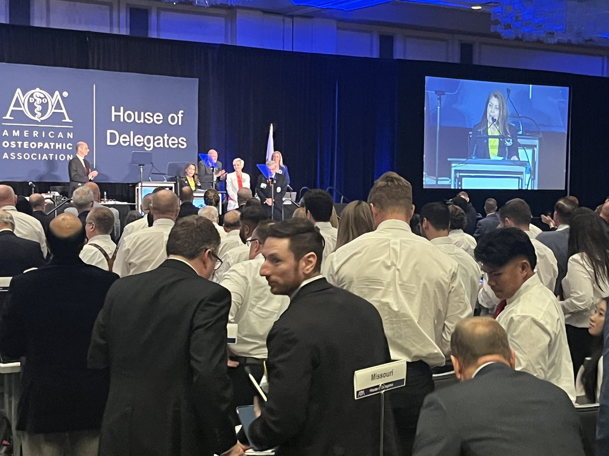 Ronnie Martin DO is the AT Still Lecturer!! #AOAHoD