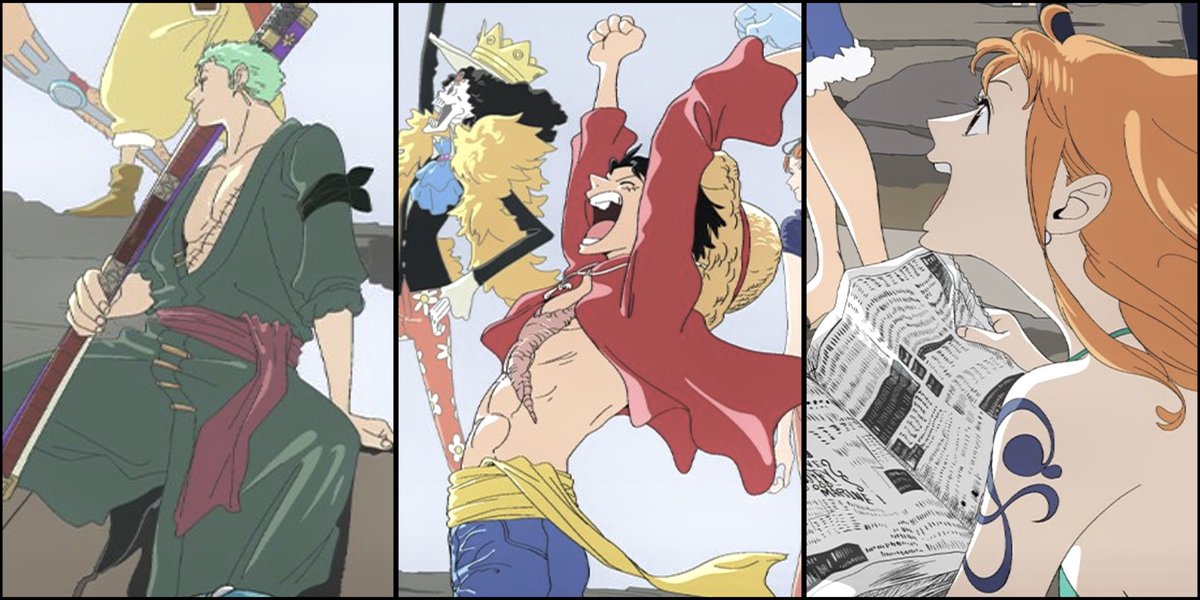 louraiiii's tweet image. #ONEPIECE || My trio💞