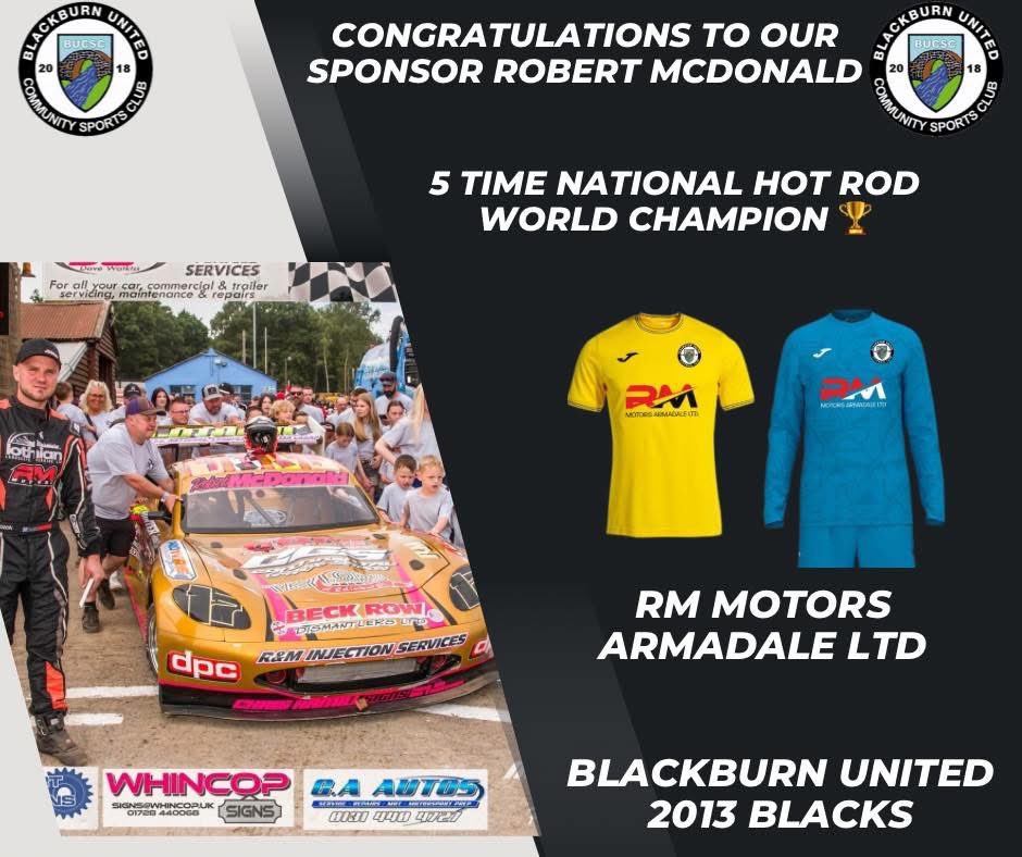 BlackburnUtdCSC's tweet image. Congratulations to our 2013s Black team sponsor Robert McDonald on becoming National Hot Rod World Champion once again 🏆👏🍾
