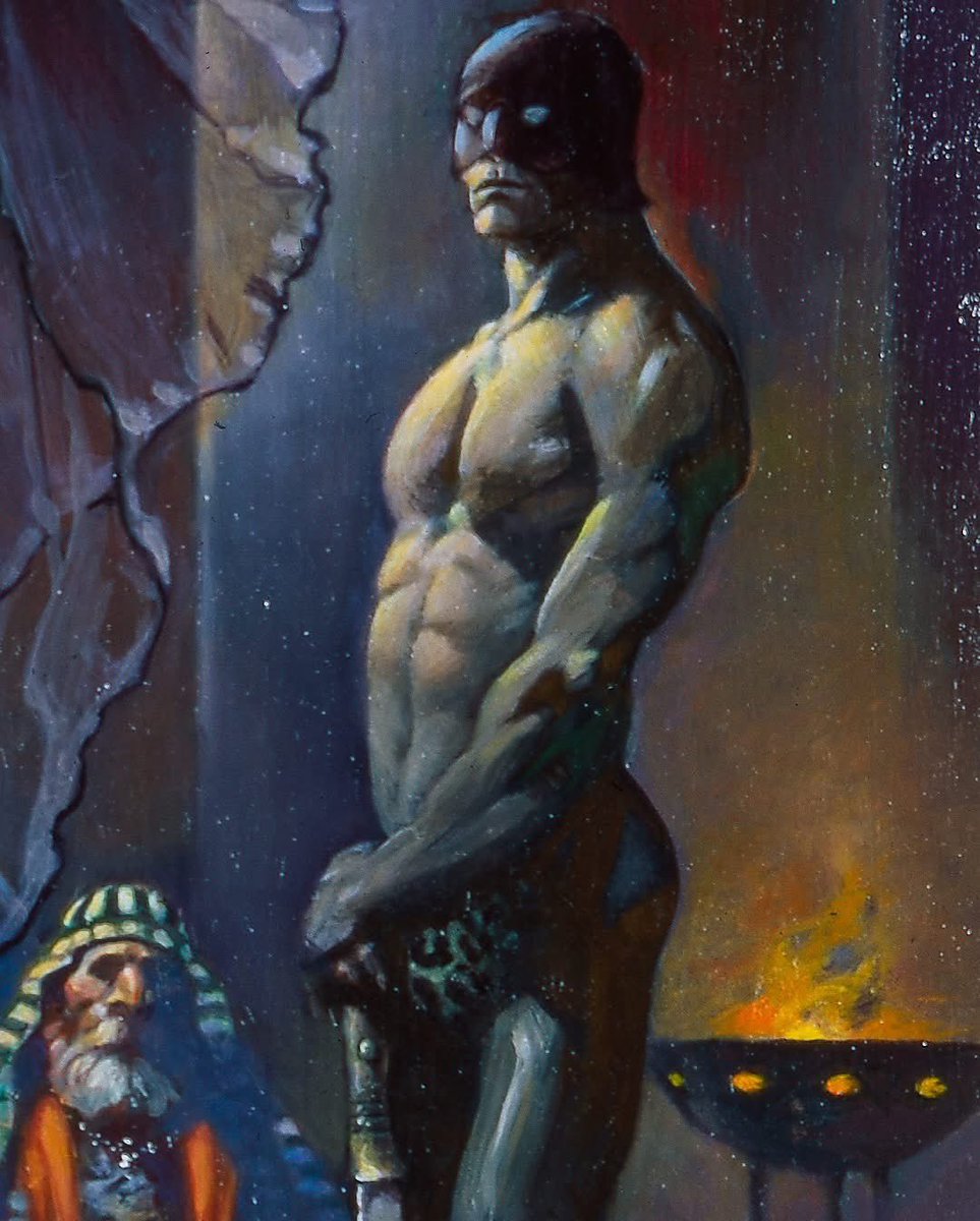 frazettagirls's tweet image. ๐บ๐๐๐๐๐ was commissioned by Vestron Pictures as the poster for Ken Russellโs film ๐บ๐๐๐๐๐โ๐ ๐ณ๐๐๐ ๐ซ๐๐๐๐ starring Glenda Jackson. Frazettaโs painting was not used and was first published in ๐ป๐๐๐๐๐๐๐๐: ๐ป๐๐ ๐ณ๐๐๐ ๐๐๐
๐จ๐๐ ๐๐ ๐ญ๐๐๐๐โฆ