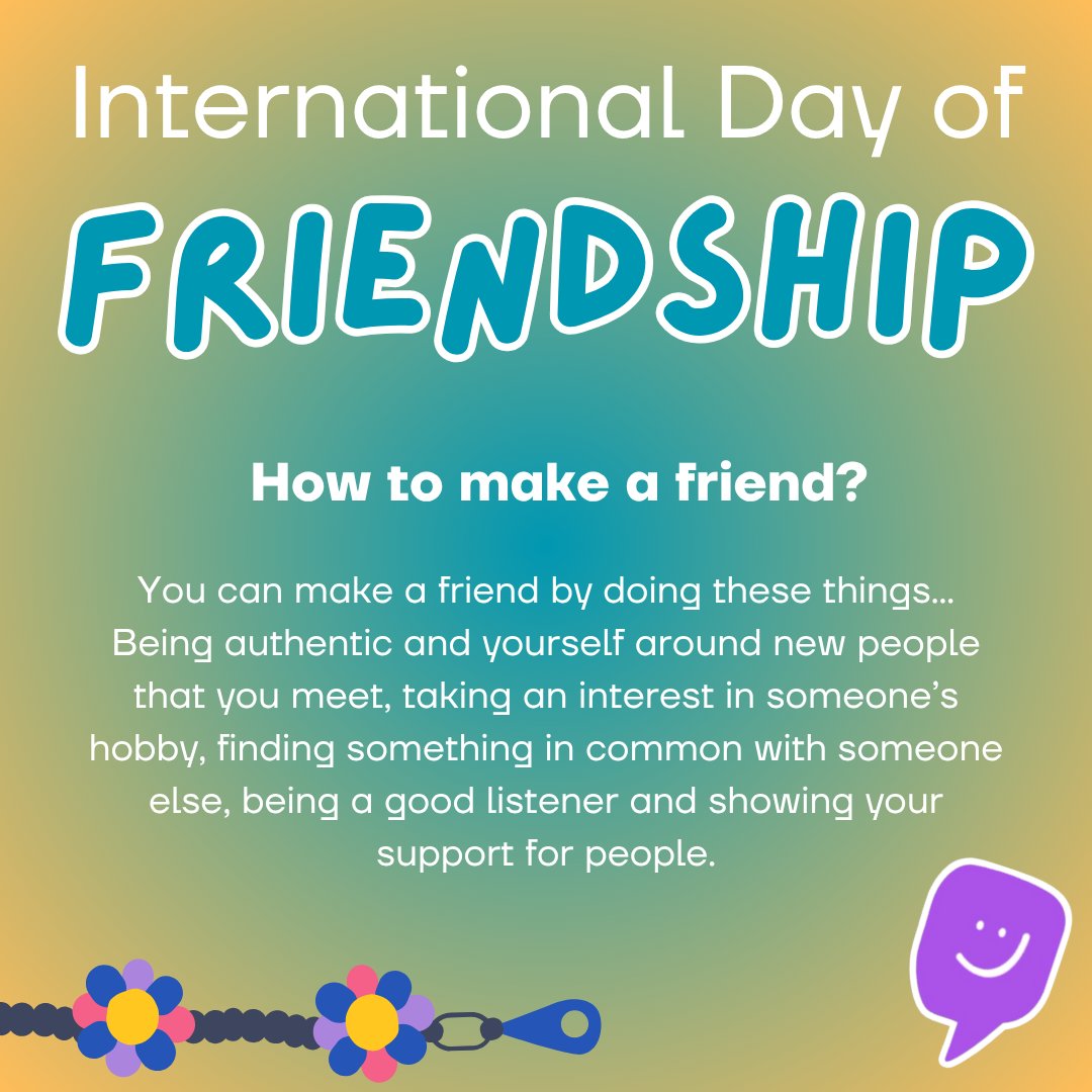 YesDumfries's tweet photo. It is International Day of Friendship! 🫶

Look at this guide 👀

Helpful links
🔗 Friendship toolkit  - https://t.co/L8fccZMTw7
🔗 How to deal with a conflict - https://t.co/c8Zw9NQt18
🔗 Being Assertive - https://t.co/Toxqarj44T

#Friendship #Youngpeople https://t.co/xK4qfcs4lK