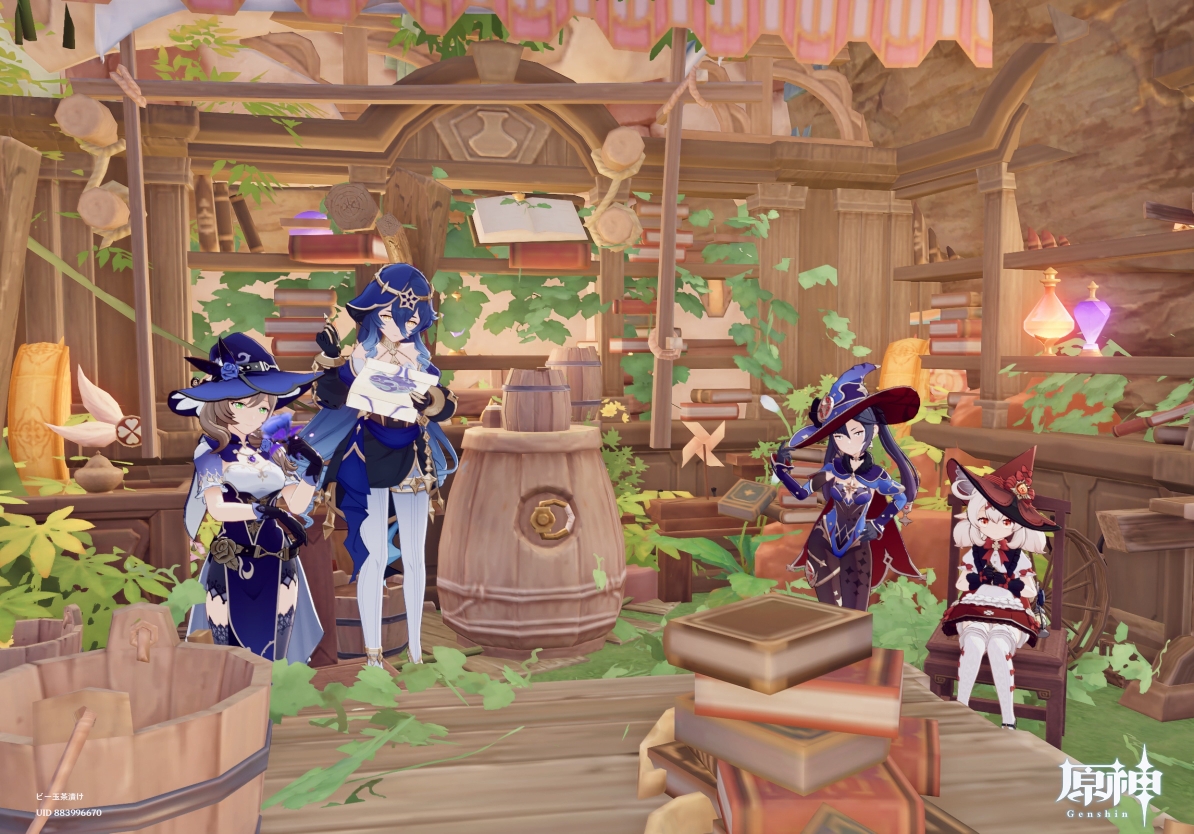 Teapotting is not complete without teapot visits with friends 🥹🫶

Teapot by: <a href="/asiodouyann/">ビー玉茶漬け</a> 

#teapottheatretroupe #原神ハウジング