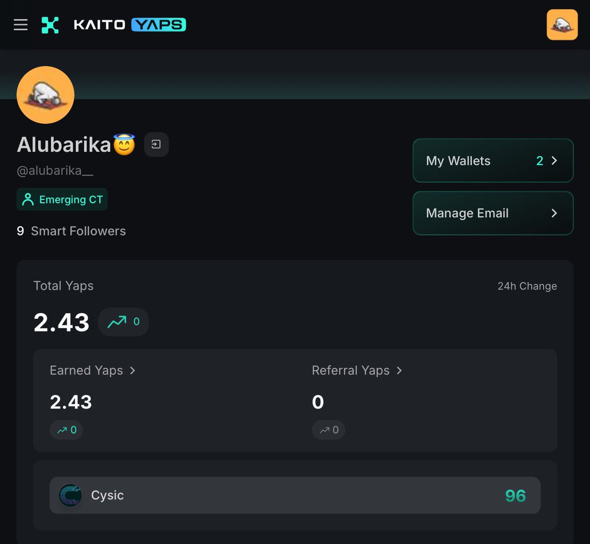 alubarika__'s tweet image. Guess whattt guyyssssssss!😫😫🎉

I debuted on the @cysic_xyz LB🥺

Ranking 96 on 30D‼️

Now, let’s double down🫵🏽

Cysic is a way to make passive income using your hardware. 

If you have a good computer, Cysic lets you plug in and earn from solving math jobs for blockchains.…