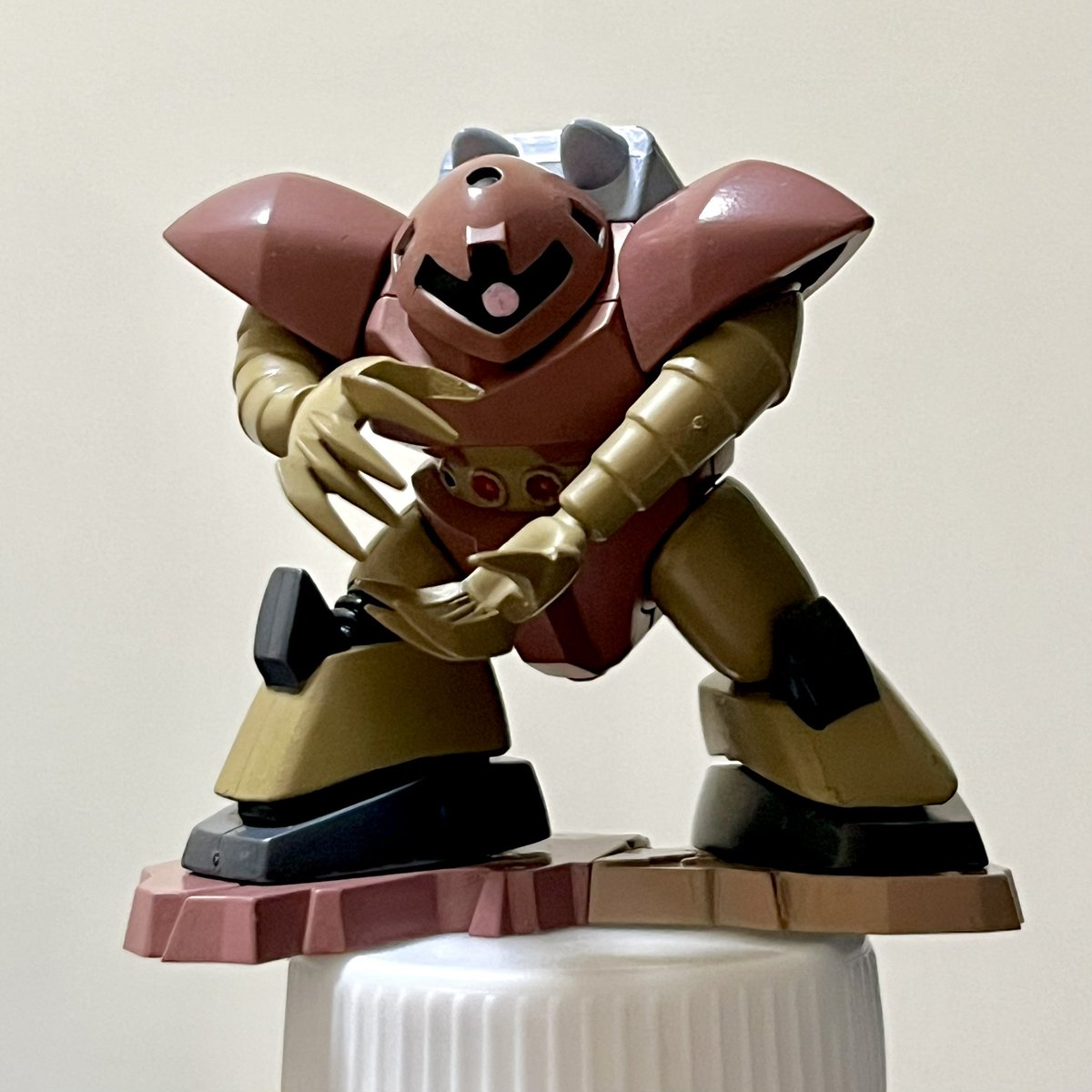 NOLA0120's tweet photo. ✍️自分用記録

#チョコサプ　#ガンダム　#塗装 https://t.co/DkHvG5Y0ke