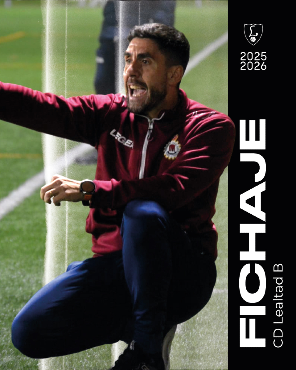 Buenas leales, hoy os traemos un nuevo anuncio pero sobre nuestro equipo filial. Tenemos el placer de anunciar a Gonzalo López como entrenador para esta temporada 25/26.

¡Bienvenido al #CDLealtad! ¡Bienvenido a #Villaviciosa!
#OrgulloLeal ⚫️⚪️