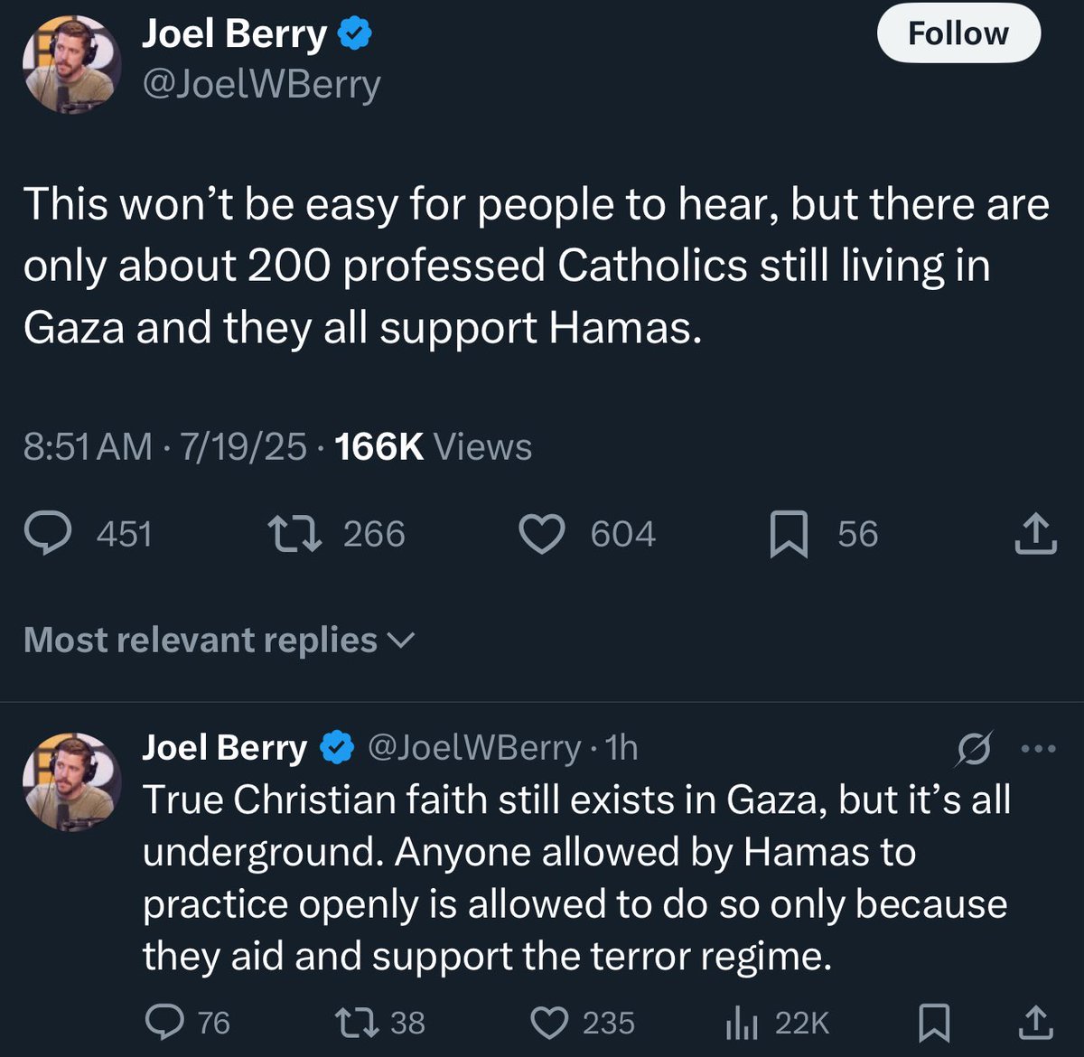 HarrisonGarlic1's tweet image. Supporting the modern nation state of Israel over the true Israel of God, the Catholic Church, is always a sign of deep spiritual confusion and perversion.
Also, Cardinal Pizzaballa is a saint.
