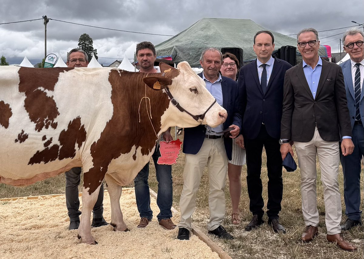 yfavennec's tweet image. La fête de La Madeleine a lieu ce week-end à #Mayenne : un moment fort de l’Eté qui nous permet de saluer le savoir faire de nos artisans, commerçants et éleveurs. 
Merci à tous pour votre implication ! Grâce à vous, nous avons, nous aussi, notre  « salon de l’agriculture ».
