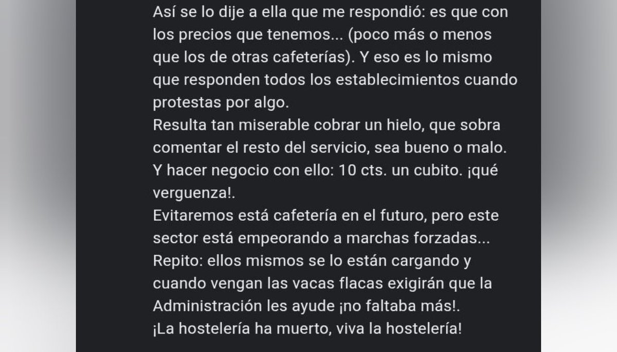 soycamarero's tweet image. Menudo culebrón por un hielo 🧊 jajaja