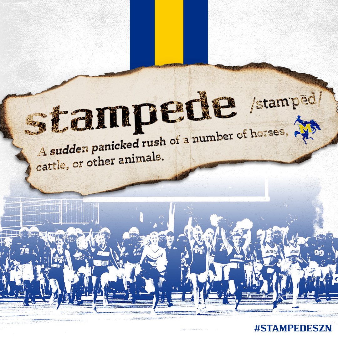 McNeeseFB's tweet image. It starts with a spark. Then it runs wild.
#GeauxPokes | #StampedeSZN