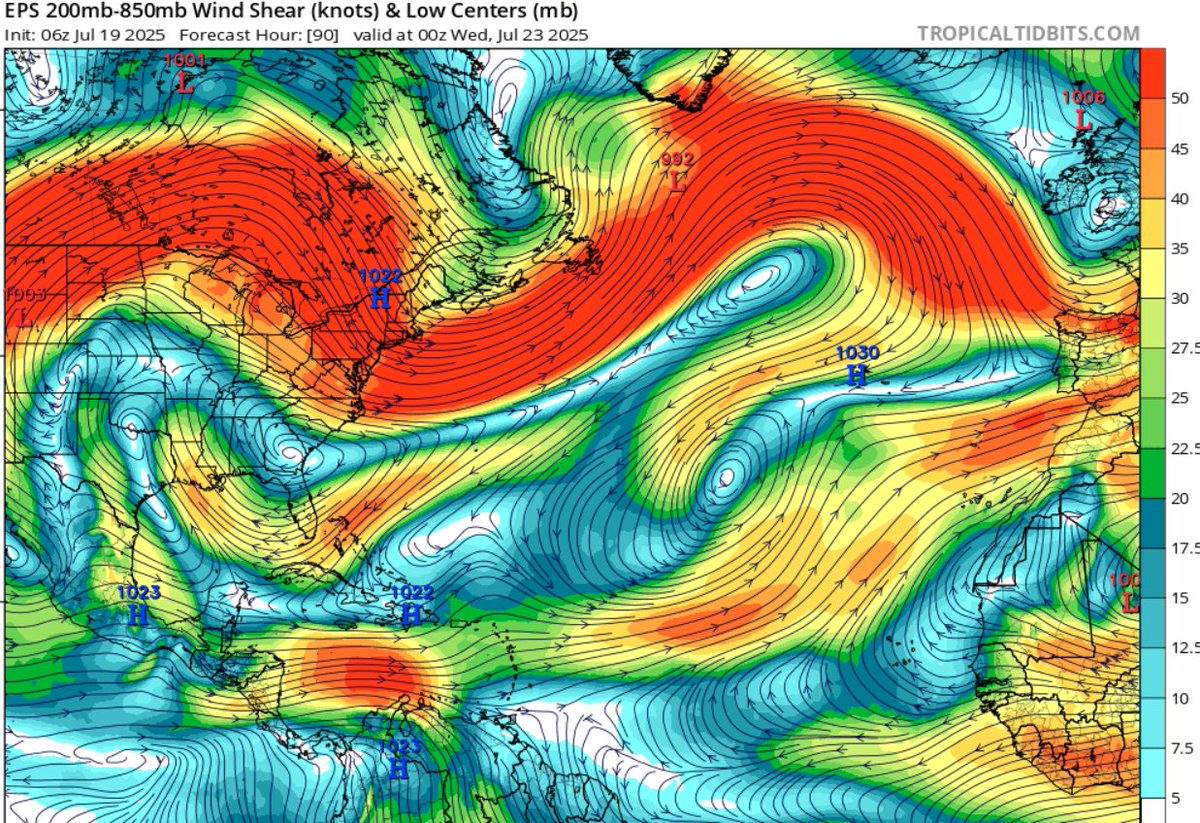 wx_anthony's tweet image. Still watching this #tropical wave in the #Atlantic. May see quick system try and develop before the islands. After that, not looking like it'll survive with increasing hostile conditions. Don't see this as a US threat as it stands now
#tropics #weather #flwx #HurricaneSeason