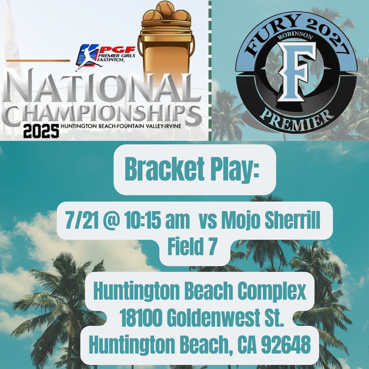Pool schedule and bracket schedule!