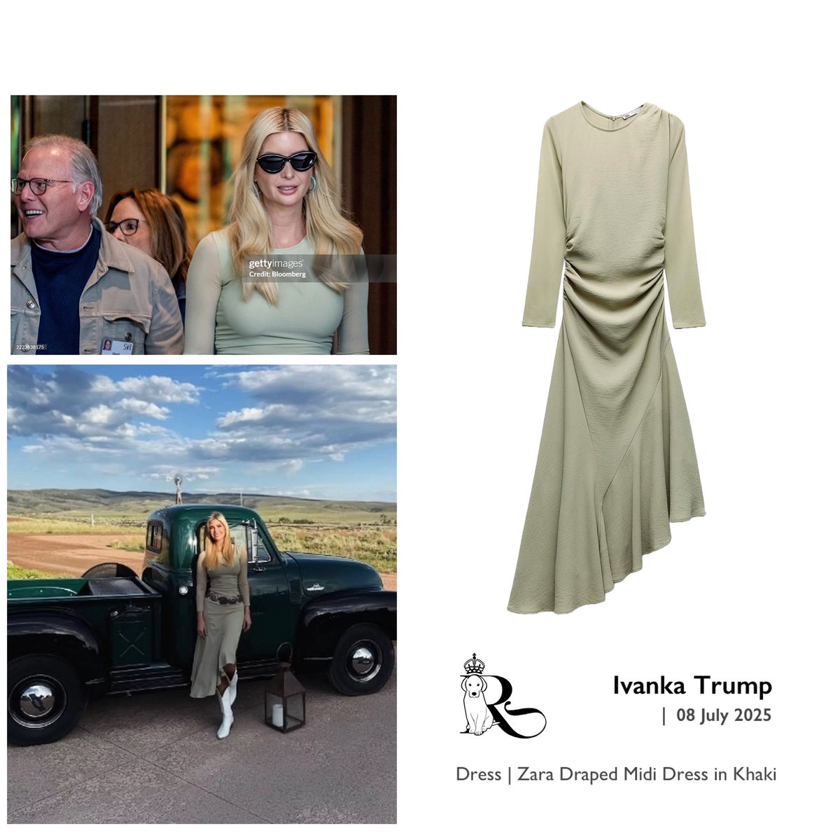 Remisagoodboy's tweet image. On July 8, Ivanka Trump was photographed with David Zaslav, president and chief executive officer of Warner Bros Discovery Inc., at the Allen & Company Media and Technology Conference in Sun Valley, Idaho.
Thanks to a photo released yesterday on Ivanka’s IG account; we now see…