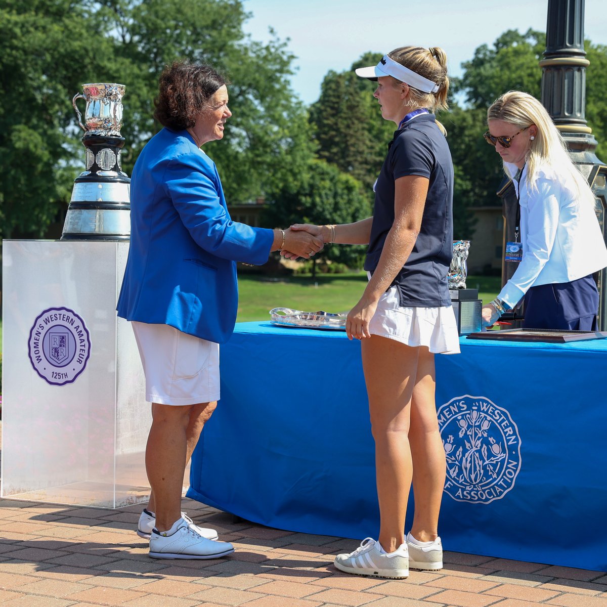 WWGAGOLF's tweet image. What a week for 2025 Women's Western Amateur finalist Elizabeth Rudisill of Charlotte, NC! 👏👏👏