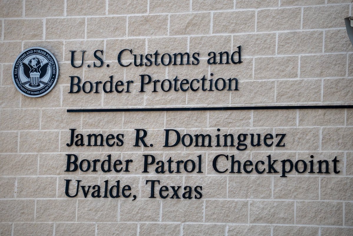 RepTonyGonzales's tweet image. Last year, my bill to rename the Uvalde Border Patrol Checkpoint after Agent James Dominguez was signed into law. Agent Dominguez tragically passed away in the line of duty in 2012.
Grateful to commemorate the renaming of the Uvalde Border Patrol Checkpoint in his honor this…