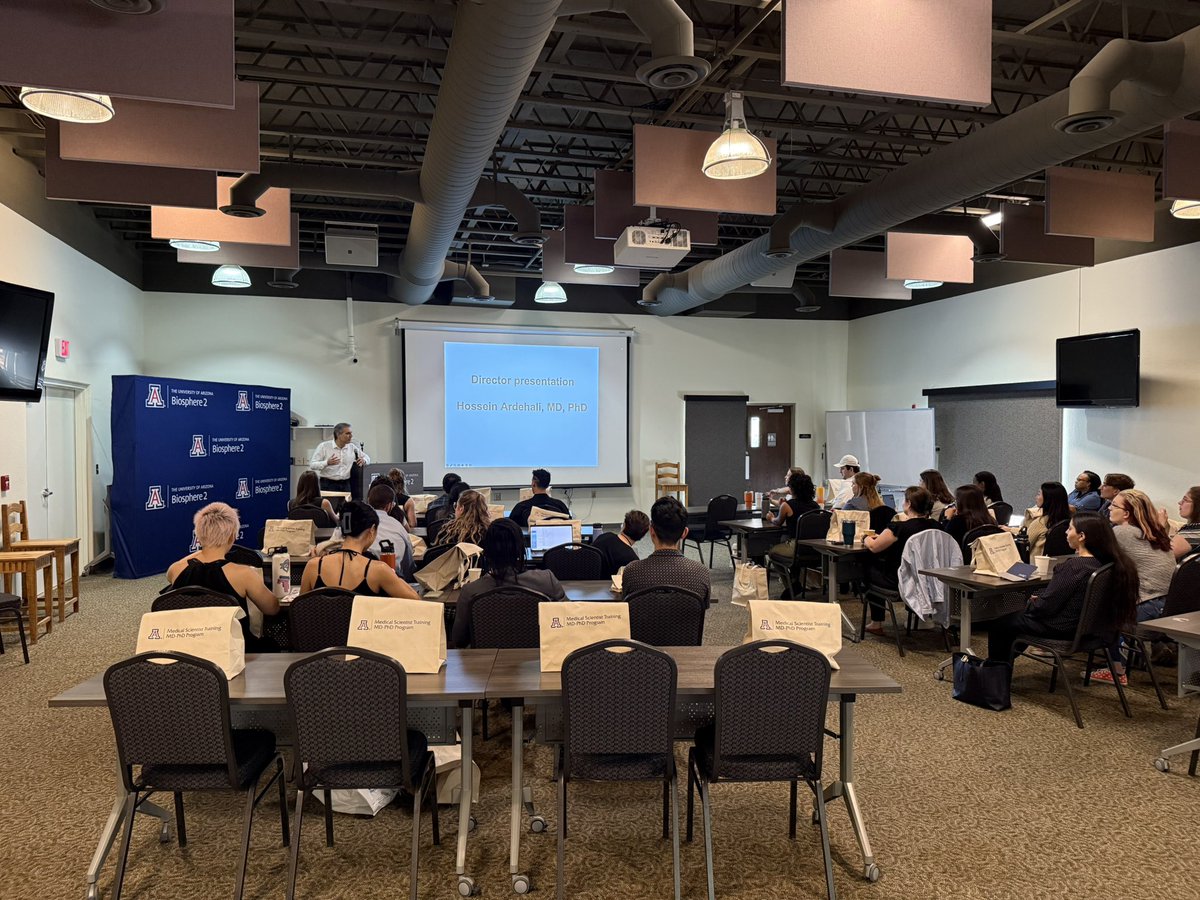UACOM-T Medical Scientist Training Program 🌵 (@uaz_mdphd) on Twitter photo We are excited to be kicking off our annual MD/PhD Retreat with a talk from UACOM-T MSTP Director <a href="/ArdehaliHossein/">Hossein Ardehali</a> We are excited to be kicking off our annual MD/PhD Retreat with a talk from UACOM-T MSTP Director <a href="/ArdehaliHossein/">Hossein Ardehali</a>