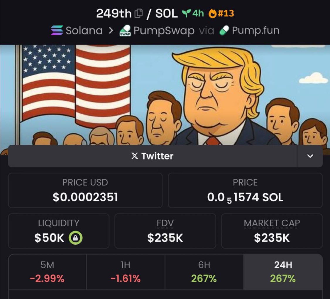 RexdaFlip's tweet photo. The $249th token 
remember the risks!

#249th https://t.co/D7oWoja5Pe
