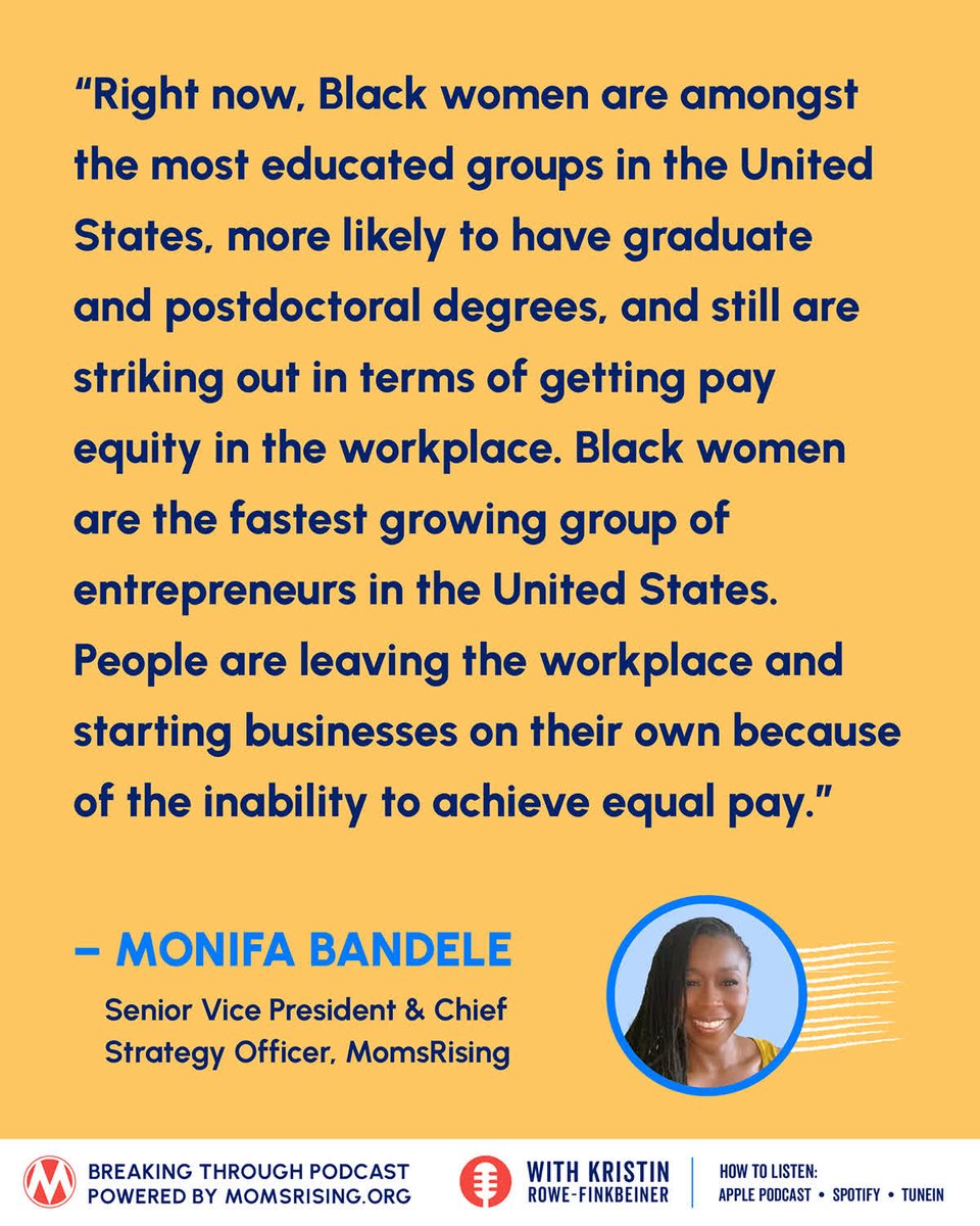 MomsRising's tweet image. We cover Black Women's Equal Pay Day, and the persistent and historical wage gap facing Black women in the workforce w/ @MomsRising, @momsrising.
momsrising.org/bt07jul25/?sou…
