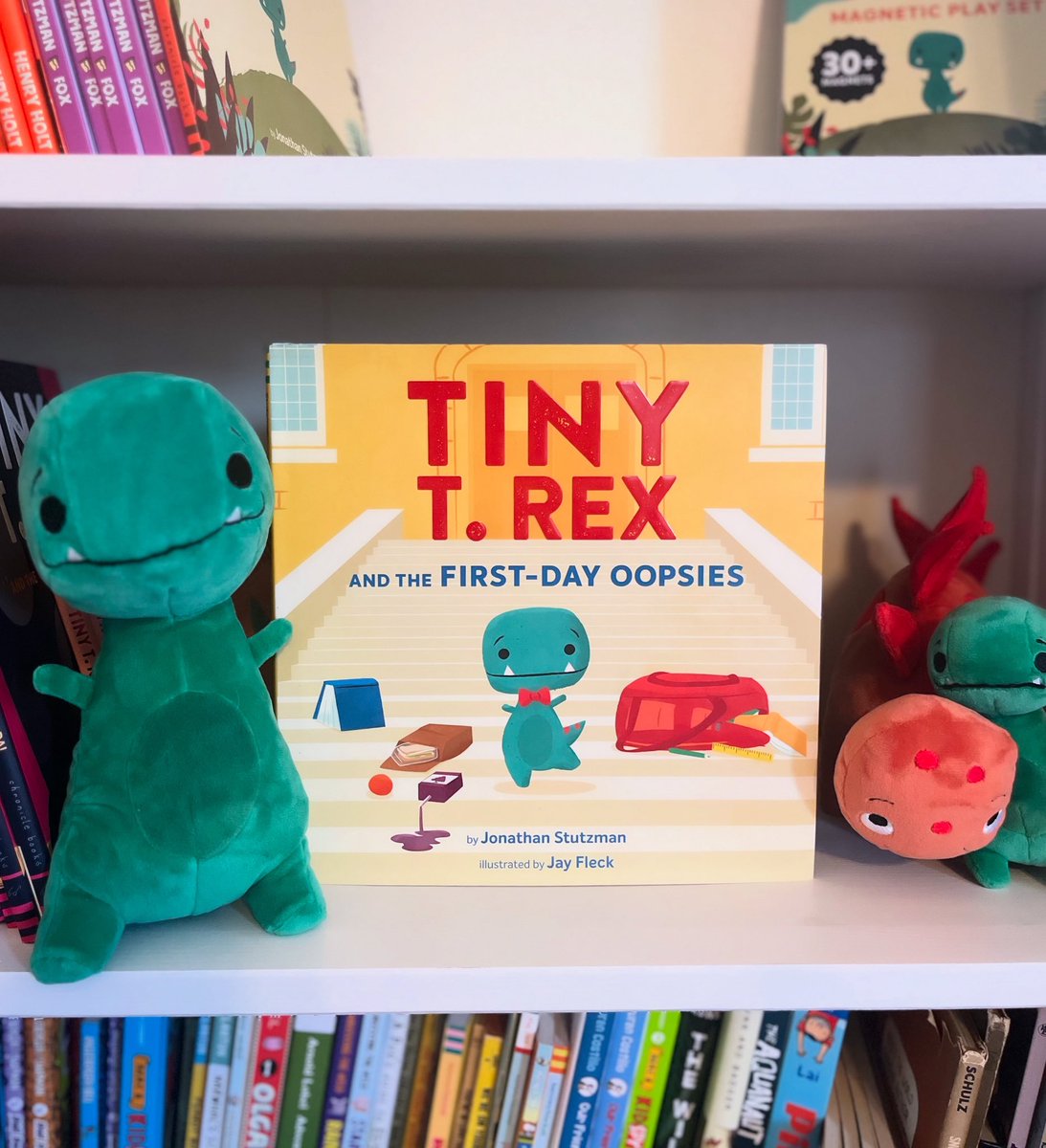 dustdancestoo's tweet image. I’ll be in Lancaster city today (2pm) at Nooks Bookstore reading Tiny T. Rex and the First-Day Oopsies!
Stop by for a storytime, signing, snacks and more!
Hope to see you!