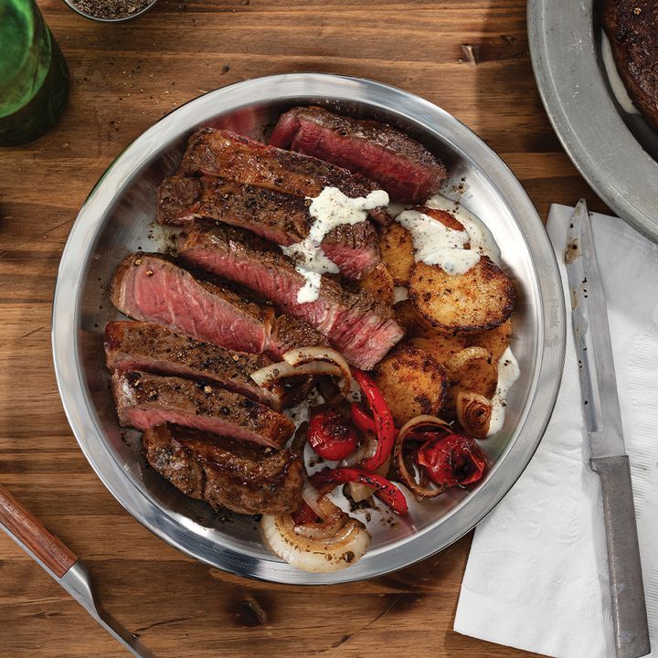 Elevate your next camping trip and bring the steakhouse along for the ride with Executive Chef David Rose's pan-seared ribeye with crispy potatoes, cherry tomato sauté, and whipped cotija cheese recipe!

Get the recipe
omahasteaks.com/blog/recipes/p…