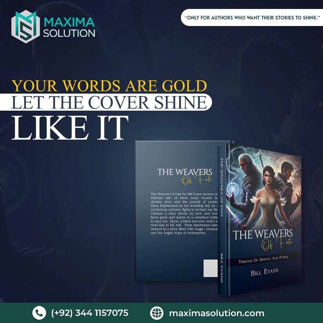Your story is gold. Let’s give it a cover that shines.
📷 Contact us: +92 325 7906515
#BookCoverDesign #USAuthors #SelfPublishedAuthors #IndieAuthorsUSA #AuthorLife #WritersOfInstagram #AuthorSupport #BookDesignMatters #PublishingJourney #KindleAuthors #WriteAndPublish