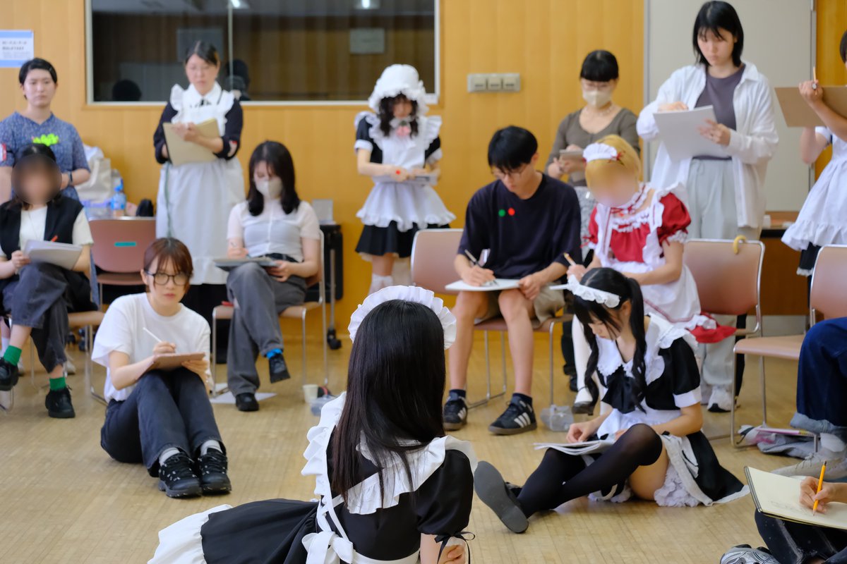 maidcroquis's tweet image. 各々好きな衣装を着て参加できるのが
メイドクロッキー会の特徴ですキ✨️✨️
皆さん真剣に取り組んでいます
【次回は7月27日です】
ご予約お待ちしております❕️
peatix.com/event/4416045/…