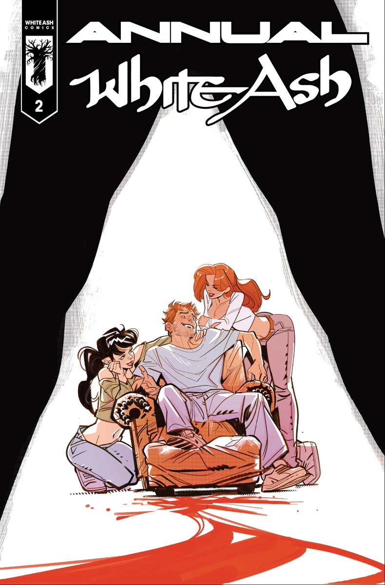 CharlesStickney's tweet image. The new White Ash Annual with a cover by our own @conorhughes is off to an amazing start.
Join us on @Kickstarter or in @Comic_Con international at Booth 2202 next week. kickstarter.com/projects/thega…